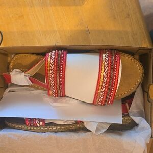 CloudWalkers Leslie Red sandal